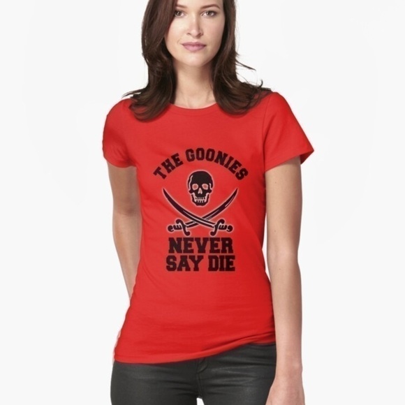 RIPPLE JUNCTION "The Goonies Skull & Swords Juniors Graphic Tee" - Picture 1 of 6
